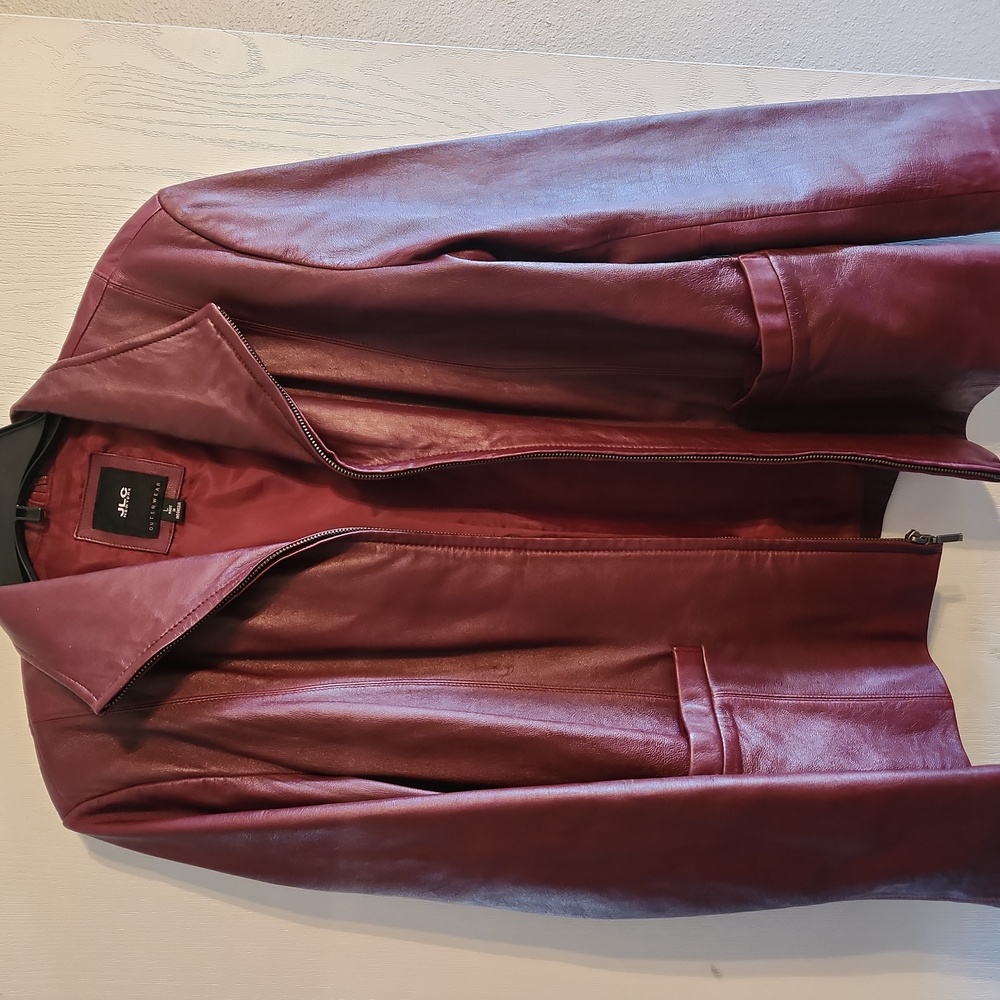 JLC New York leather jacket